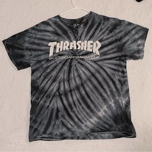 Thrasher Blue Tie-Dye Shirt
